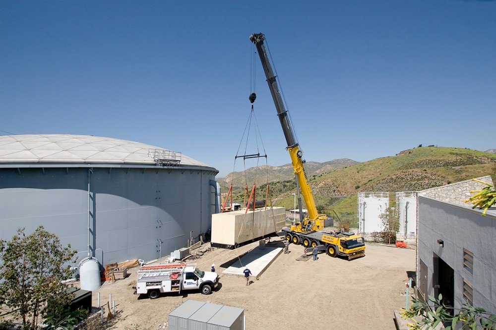 Los Coches Pump Station